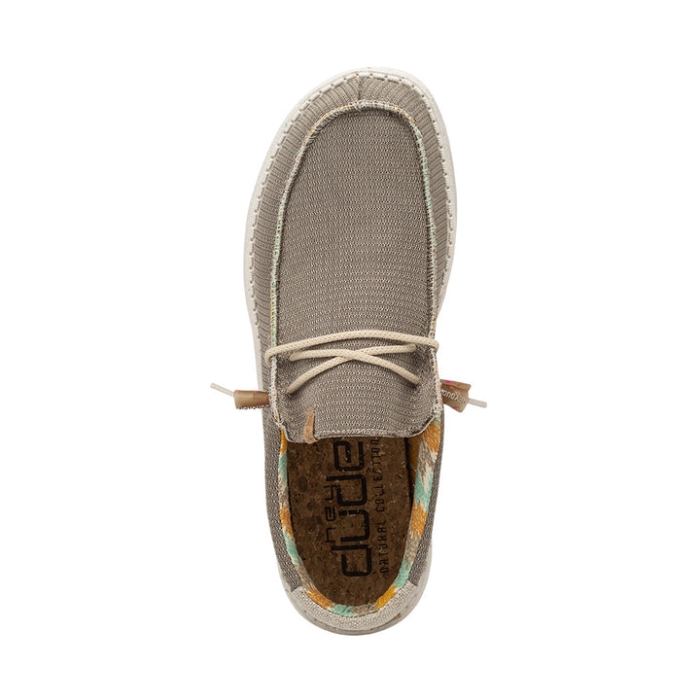 Wally Knit Desert Brown Hey Dude