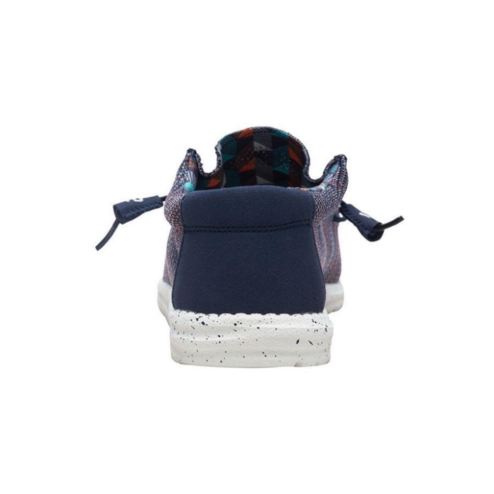 Wally Sox Blue Orange Hey Dude