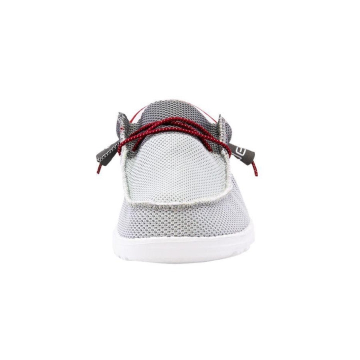 Wally Sox Funk Dark Grey Red Hey Dude