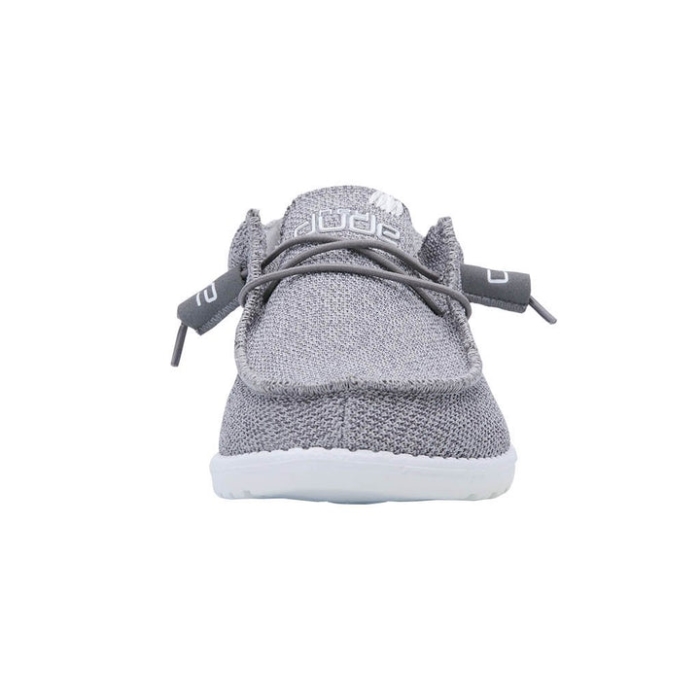 Wally Sox Grey White Hey Dude