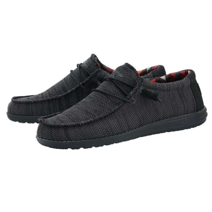 Wally Sox Jet Black Hey Dude