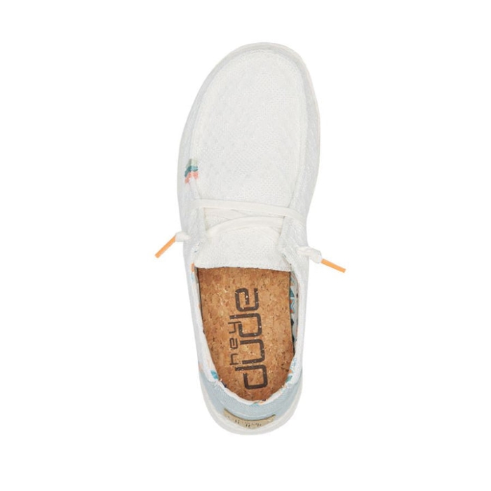 Wendy Boho White Crochet Hey Dude