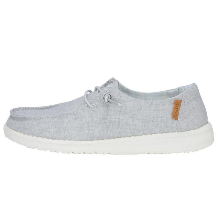 Wendy Chambray Light Grey Hey Dude