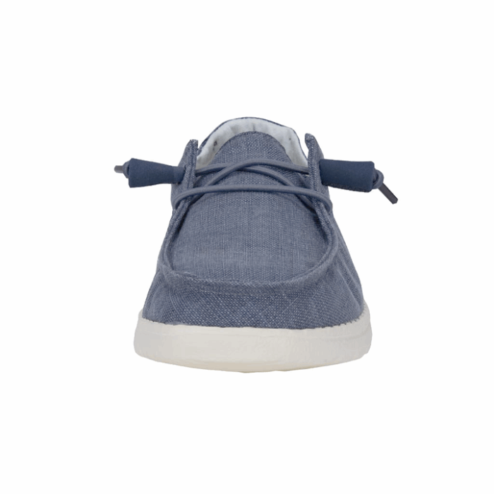 Wendy Chambray Navy White Hey Dude