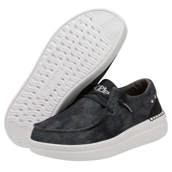 Wendy Rise Rivet Onyx Hey Dude