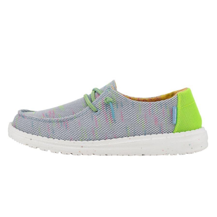 Wendy Sox Glow Blu Hey Dude