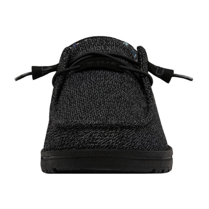 Wendy Sox Micro Total Black Hey Dude