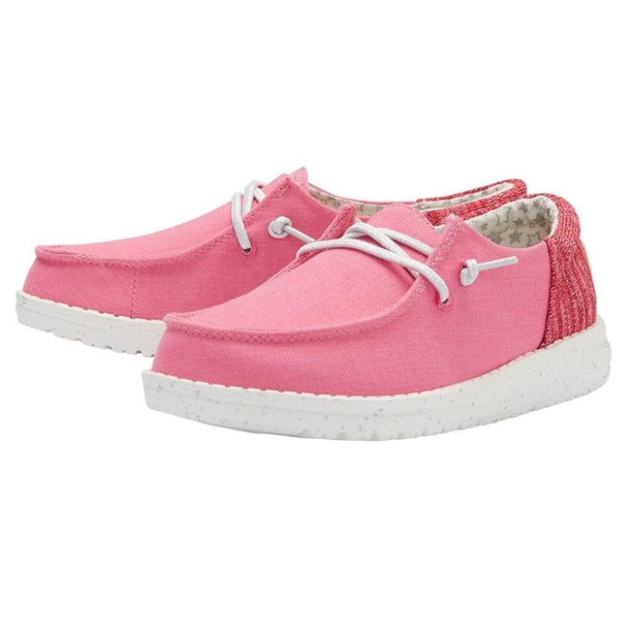 Wendy Youth Funk Fuchsia Hey Dude