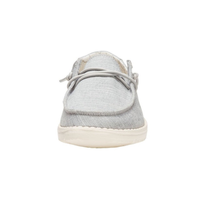 Wendy Youth Linen in Grey Hey Dude